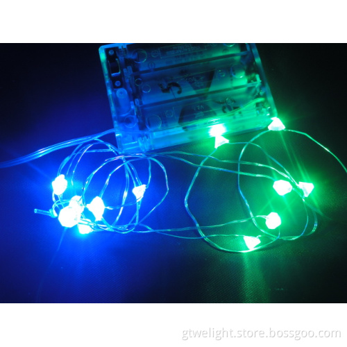 Decorations Battery Powered LED Copper String Lights